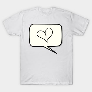 speech bubble T-Shirt